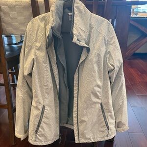 Columbia Gray Jacket, Double Lined